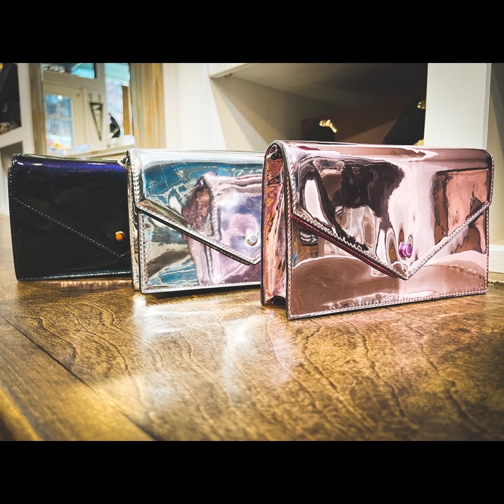 Rebecca Minkoff Metallic Clutch
